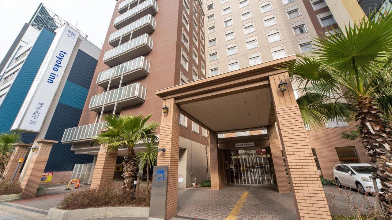 Toyoko Inn Hakata Nishi-Nakasu Fukuoka  Zewnętrze zdjęcie
